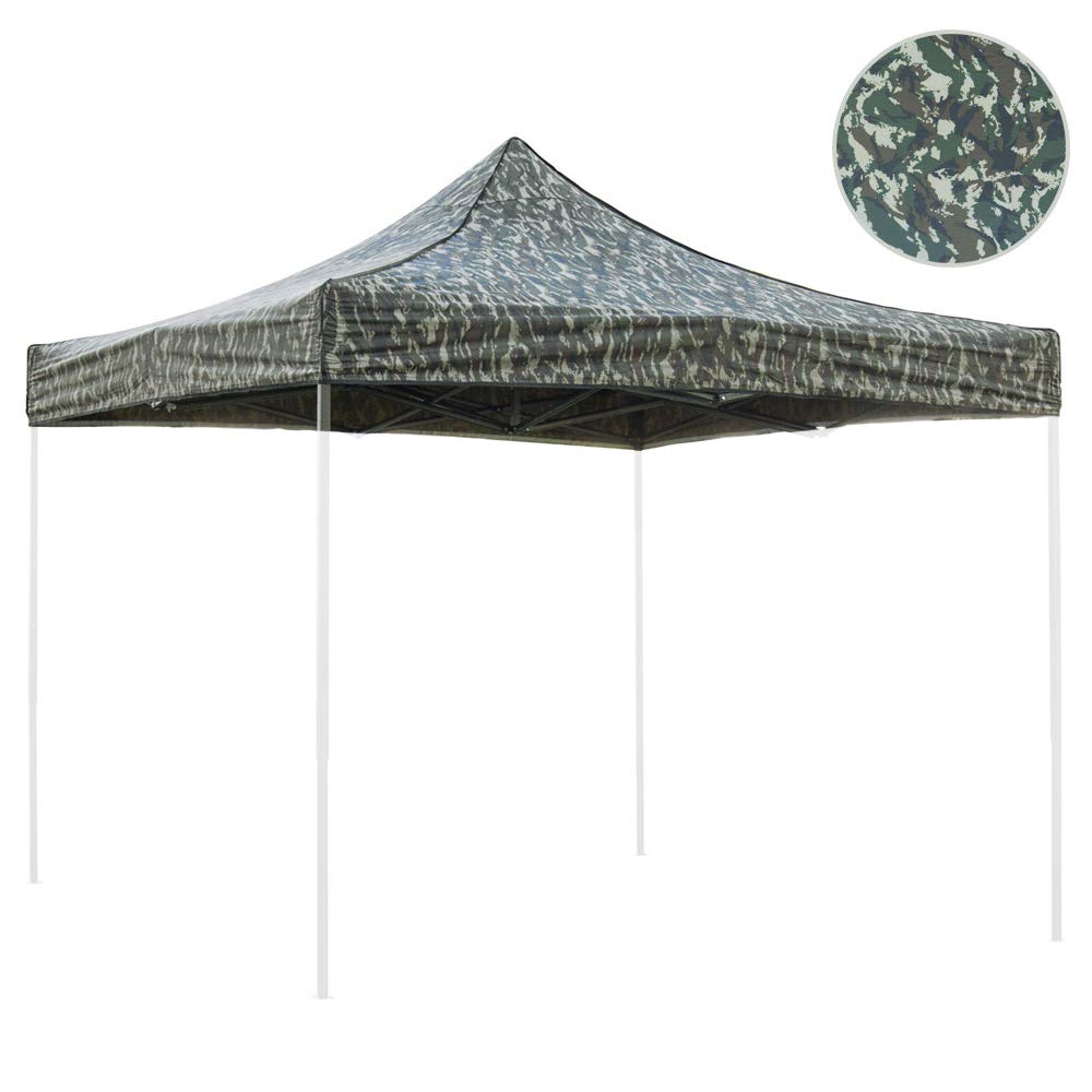 Feuille de toit de camouflage militaire 3X3 pour gazebo pliable imperméable