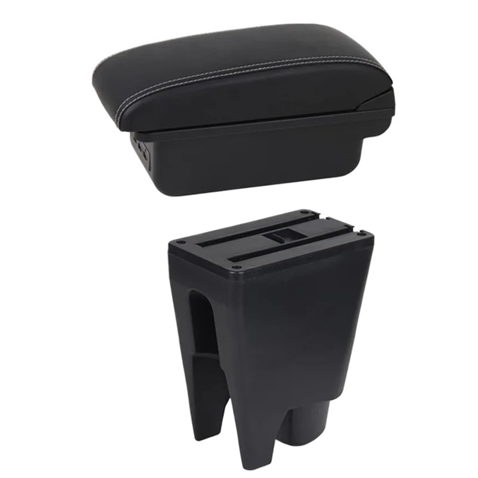 JMOLXURI Car Armrest Box For Peugeot 107 Car Armrest Box Center Console