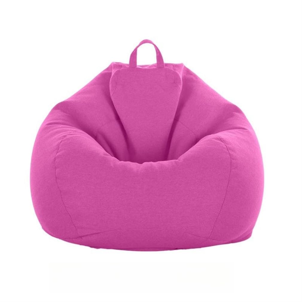 Housse de pouf de canapé moelleuse et paresseuse en tissu premium
