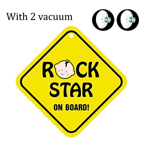 Image of Billy Bum Baby On Board (Rock Star)