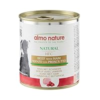 almo nature HFC Cuisine - Manzo con Prosciutto - Umido Cane 100% Naturale