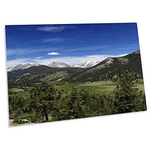 3dRose Colorado Estes National Park Mountain View - Desk Pad
