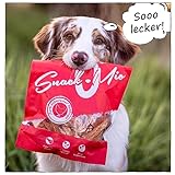 SnackOMio – Premium Hundesnack – zarte Hühnerbrust Filetstreifen, getreidefrei, 1er Pack (1 x 500g)