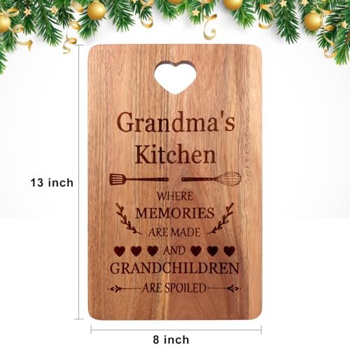 Grandmagiftwoodencheesecharcuterieboardsthoughtfulchristmasdecorkitchengiftsforgrandmotheruniquegrannymothersdaybirthdaygiftacaciawoodcuttingboardnanaxmaspresents Urban Country Home Decor Grandma gift wooden cheese charcuterie boards thoughtful christmas decor kitchen gifts for grandmother unique granny mothers day birthday gift acacia wood cutting board nana xmas presents urban country home decor