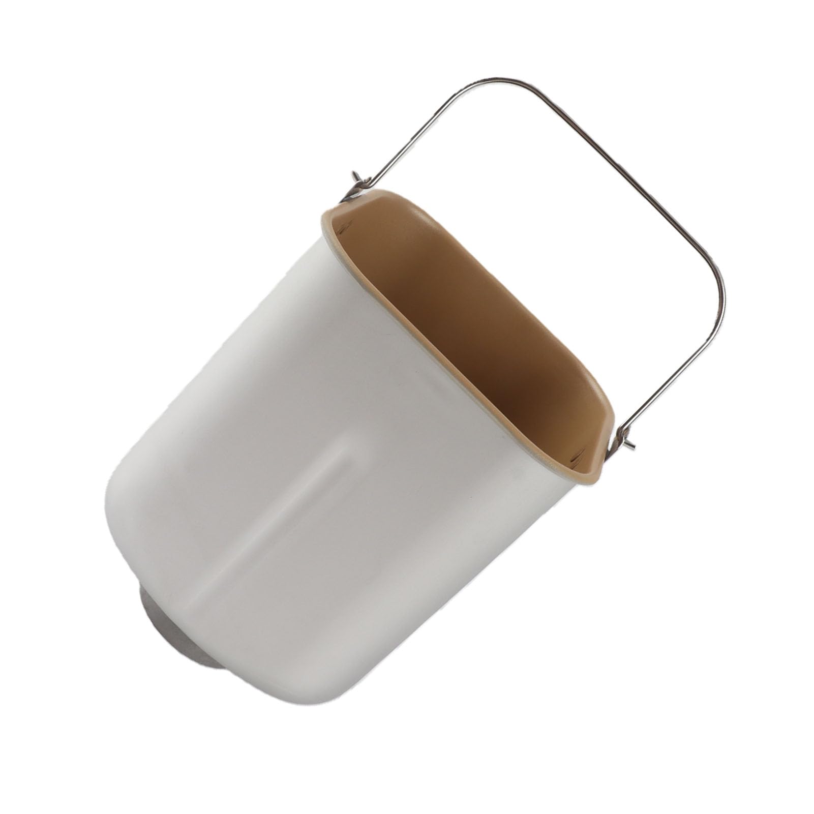 Rengue Cubo para Máquina de Pan Antiadherente, Tanque Interior de Aleación de Aluminio, Bandeja para Mezclar Pan de Repuesto con Revestimiento Antiadherente para Máquina para Hacer Masa