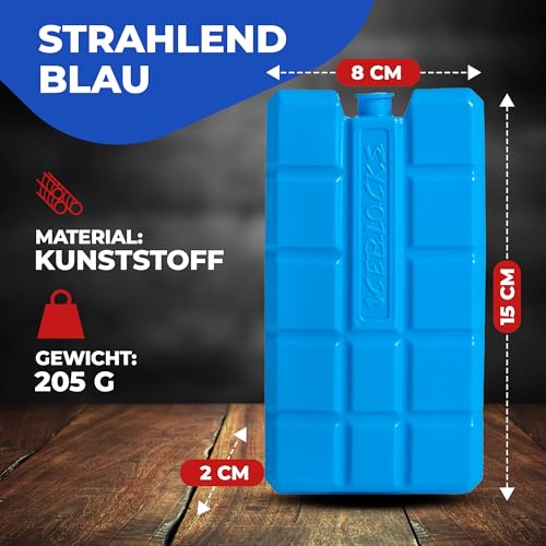 Kühlakkus NEMT Set mit 200ml für Kühlbox und Kühltasche