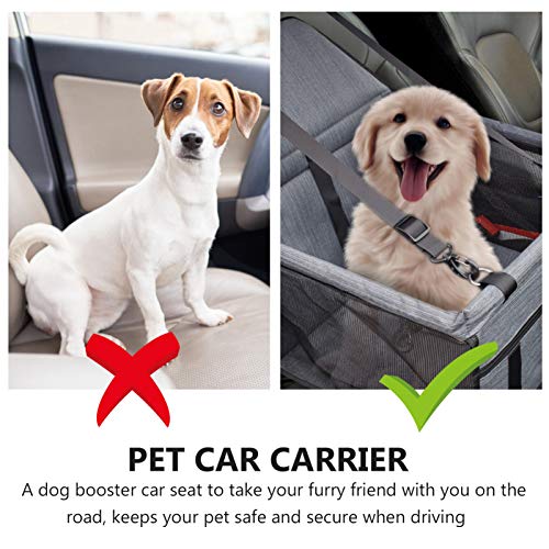 ULTECHNOVO Pet Assento de Carro Oxford Pano Dobrável Respirável Macio Lavável Bolsa de Viagem Saco D