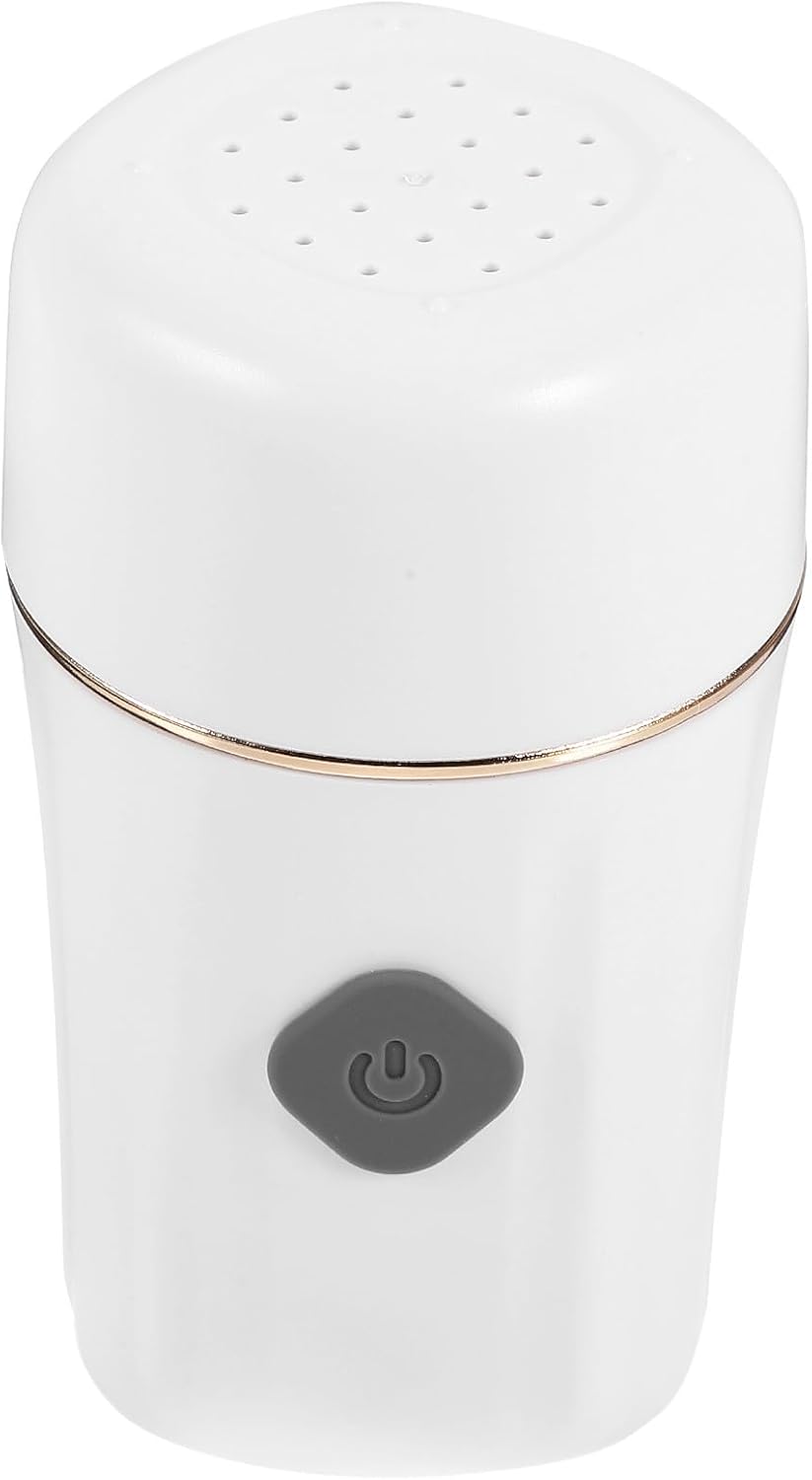 Angoily Electric Face Scrubber for Women Portable Dual-Function Facial Cleansing Brush and Makeup Remover Compact Pores Cleansing Device Lightweight for Travel