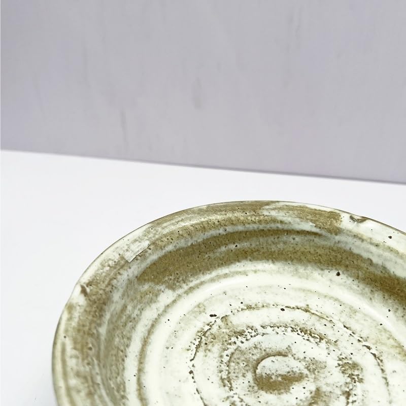 フルーツトレイクリエイティブセラミックフルーツプレートレトロハイフットボウルフルーツプレートチャイニーズデザートプレートリビングルー