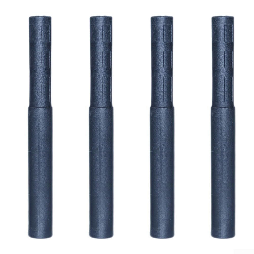 MIKMLYZE Club Extension Set 4pcs Carbon Fiber Shaft Extenders 0.49/0.52/0.55/0.58 Inch Inner Diameter Lightweight Adds 3 Inch Length for Iron or Wood Putter Replacement Repair(D)