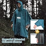 Zoom IMG-1 vankarr poncho impermeabile leggero con Zoom IMG-1 vankarr poncho impermeabile leggero con