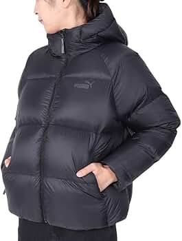 プーマ幾何学模様 フード付きダウン風ウェア プーマ幾何学模様 フード付きダウン風ウェア プーマ幾何学模様