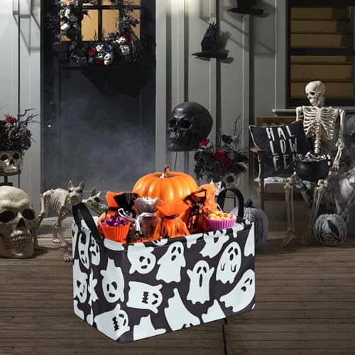 Image of Rectangle Gift Shelf Nursery Storage Basket Laundry Hamper Storage Box and Bins for Home Clothes with Handles
