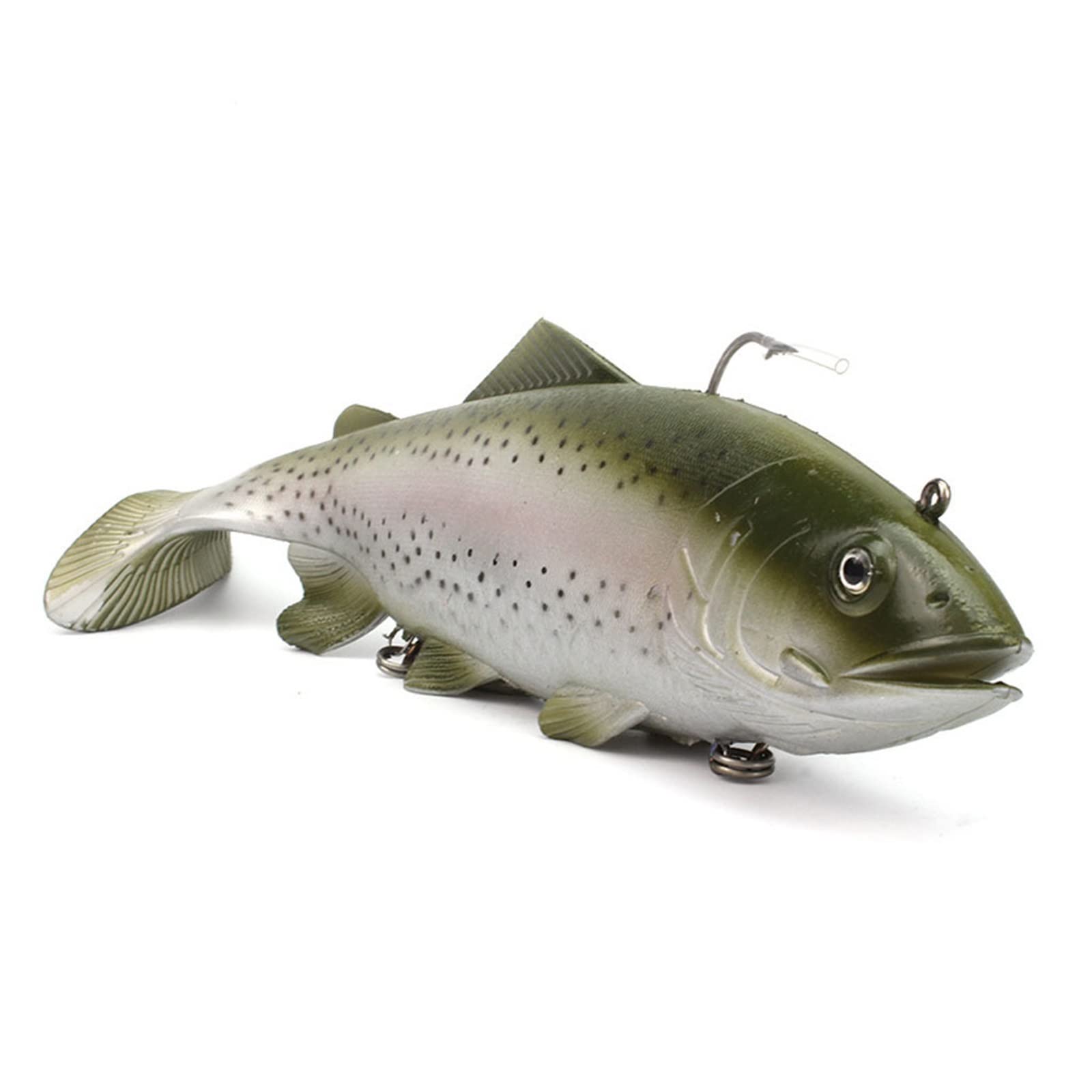 XILILHC 1 Pz 20 Cm/30 Cm Pesca in Mare di Grandi Dimensioni Simula Un Richiamo Morbido | Esche artificiali Crank Bait