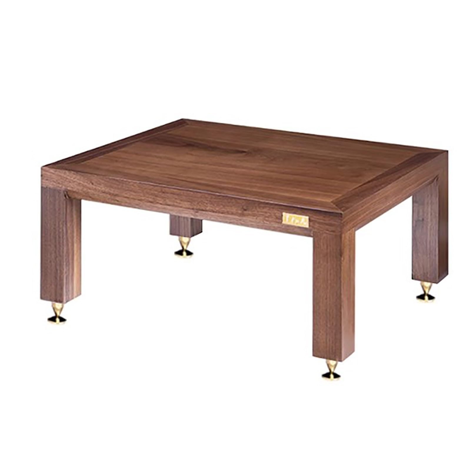 Meuble audio hifi en bois massif tour audio-vidéo et étagère stéréo