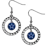 NFL Dallas Cowboys Rhinestone Earrings