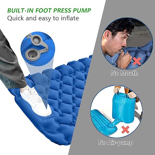 BIHEE Materassino Campeggio Autogonfiabile, 8 cm