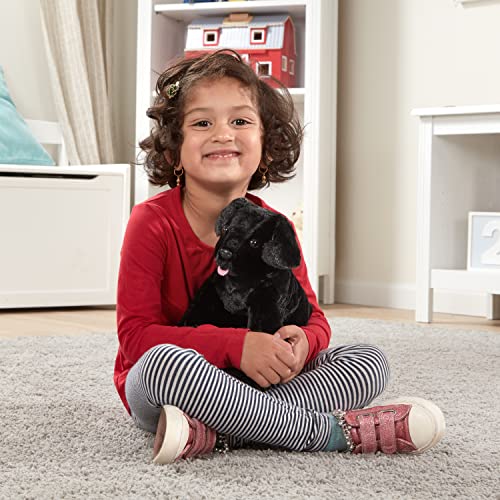 Melissa & Doug Benson Black Lab - Stuffed Animal Puppy Dog - image 2