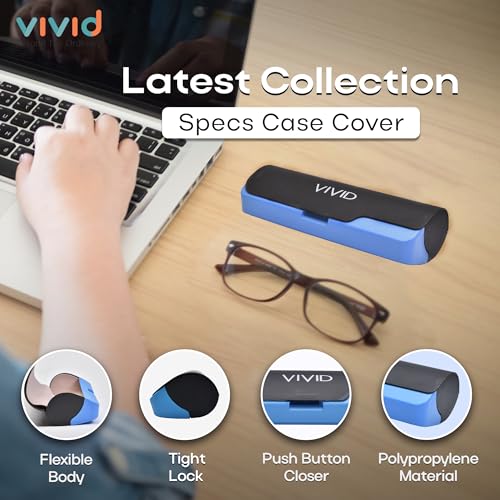Image of Unisex Lightweight Specs Self Button Eyewear Dabbi Abs Hard Case Cover