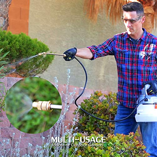 Ukoke U04Gs Cordless Electric Power Garden Sprayer, 1 Gallon Tank Portable Handhel, 45 Psi & 0.132 Gpm (500Ml Per Min) #TOP2