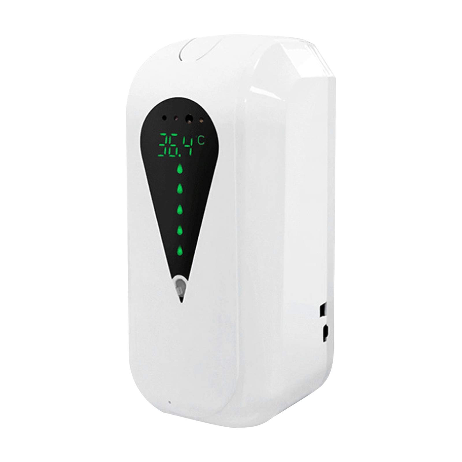Distributeur automatique de désinfectant sans contact avec thermomètre de température