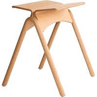 Amazon.co.jp: IKASAS イカサ スタッキング チェア 椅子 天然木 完成品
