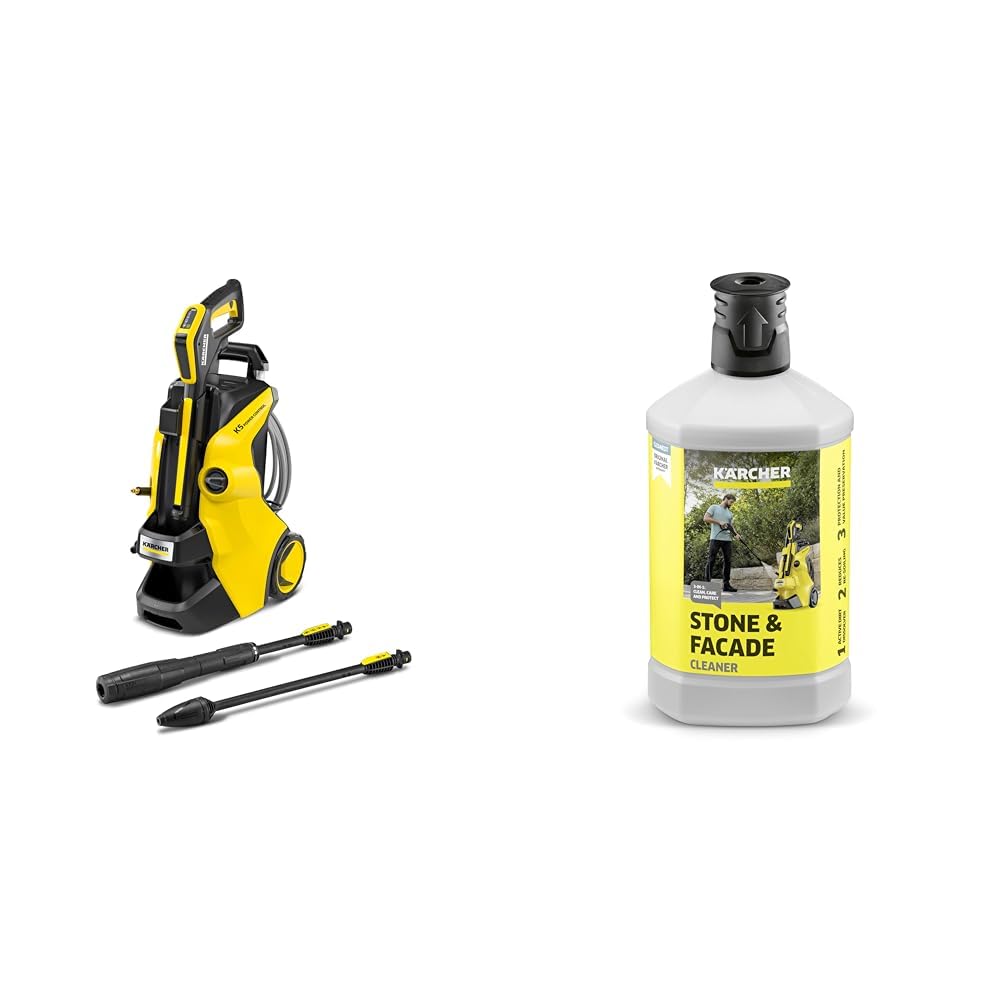 Kärcher K 5 Power Control Flex Pressure Washer, pressure: max. 145 bar, flow rate: 500 l/h, area coverage: 40 m²/h, water filter, weight: 13 kg, high-pressure Flex hose, dirt blaster, spray lance — view 20