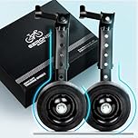 Heavy Duty Adjustable Training Wheel, Fits 24-29 Inches Bikes, Perfect for Learning & Balance Support, Sturdy Stabilizer (Black), Supports Up to 200 Lbs