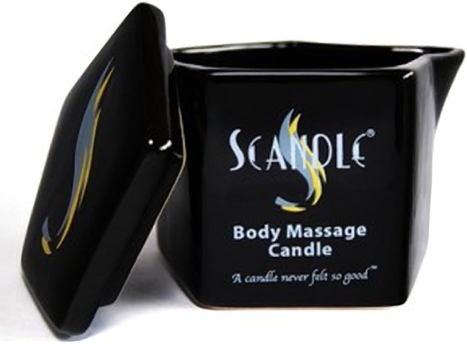 Scandle Candle Deep Muscle Blend Aromatherapy Body Candle 10 oz.