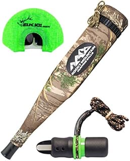 Rocky Mountain Hunting Calls C6 Elk101 Signature Series Complete Calling System: All-Star Diaphragm Elk Call, Temptress Open Reed Cow Call, and Bully Bull Extreme Grunt Tube