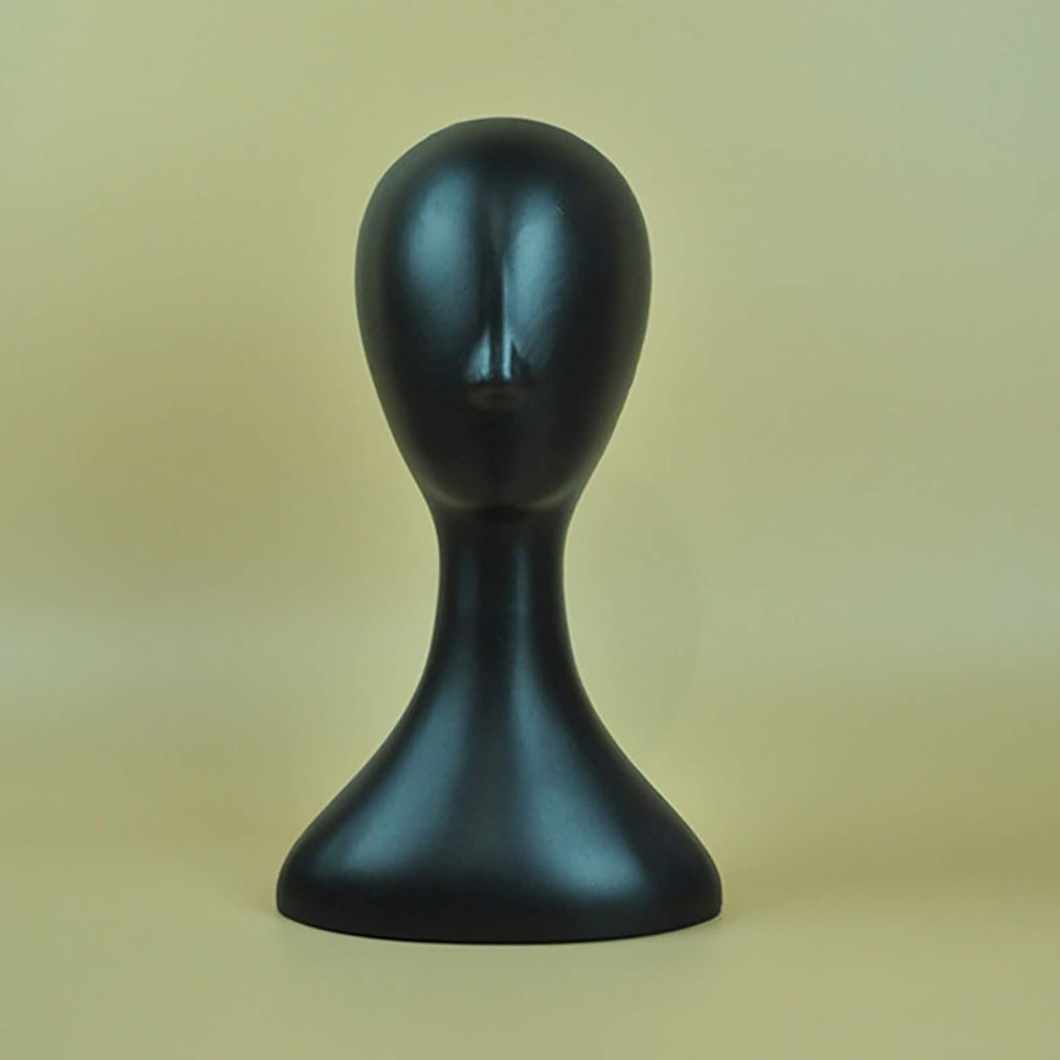 Mannequin Wig Head Stand, Fashion Female White Foam Mannequin Hat Cap Wig Women Head Display Holder Model