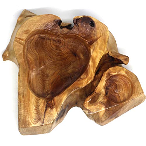 Lokeke Unique Handmade Wooden Cigar Ashtray - Irregular Wooden Decorative Tobacco Ashtrays For Home And Office, Randam Delivery #TOP4
