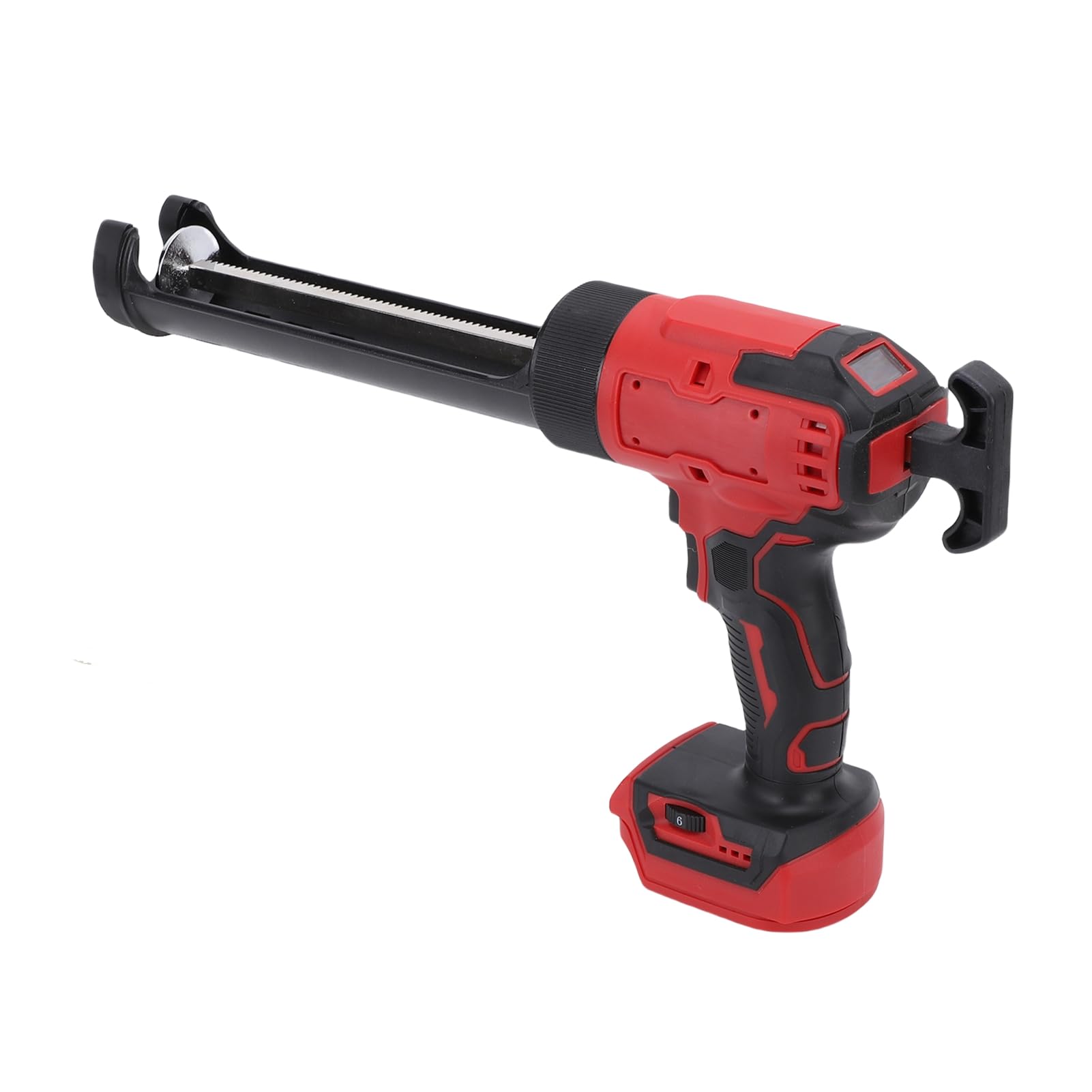 Pistola para Calafatear, Inalámbrica con Batería, Antigoteo, 10.1 Fl Oz, 6 Velocidades Ajustables, Pistola de Calafateo Eléctrica Automática, Herramienta de Calafateo de Silicona con