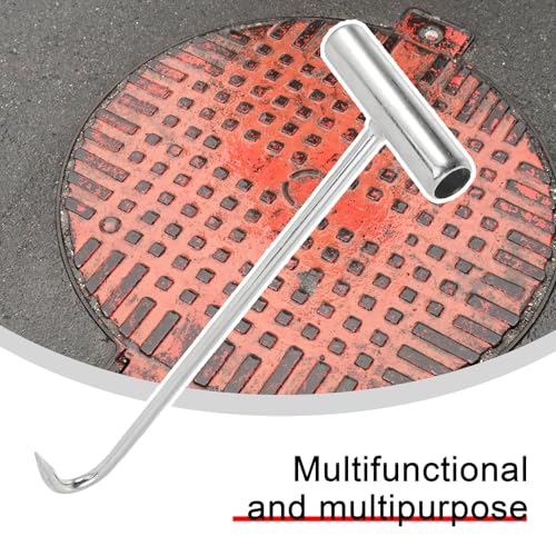 Clés de levage pour couvercle de regard outil acier robuste grilles extérieures - 3