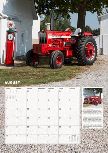Farmall Tractors Calendar 2026: Featuring Top-Of-The-Line Models from 1954 to Today!