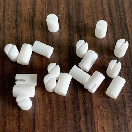 10PCS Bone Fifth-string Nut Fit for Banjo Guitar Luthier Saddle Bridge DIY 3mm 1/8