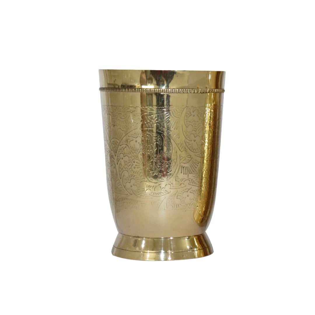BRACOP® Szklanka do wody Kieliszki do wina Zestaw kubków z mułami moskiewskimi Nowoczesne wyroby szklane Kubki ze złotej czystej miedzi na imprezę, wesele, rocznicę, prezenty w postaci kubków na wodę
