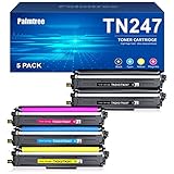 5er-Pack Kompatibel für Brother TN-243CMYK Toner für Brother MFC L3750CDW TN247 TN243 Brother MFC-L3750CDW DCP-L3550CDW MFC-L3770CDW HL-L3210CW HL-L3230CDW MFC-L3730CW (Schwarz Cyan Gelb Magenta)