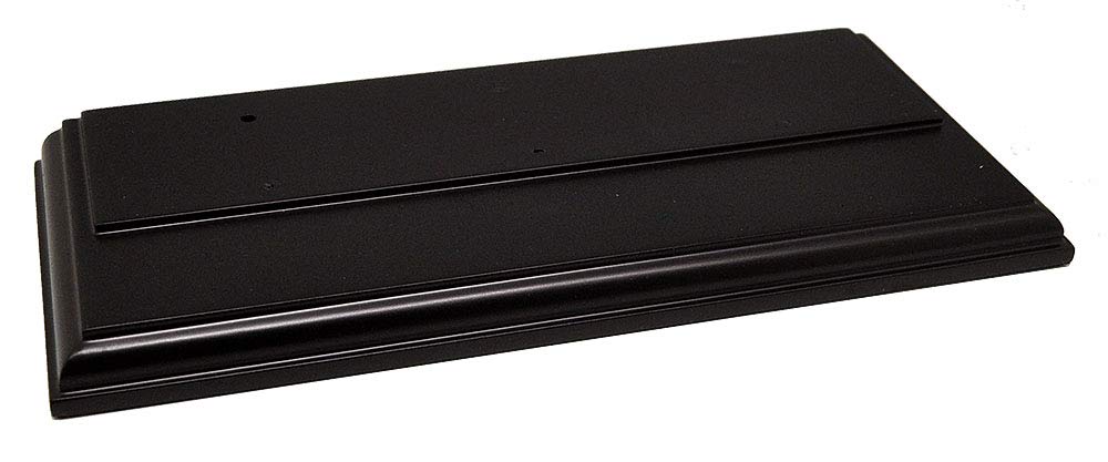 Uhrenvitrine Wand - Tischvitrine für 12 Uhren schwarz
