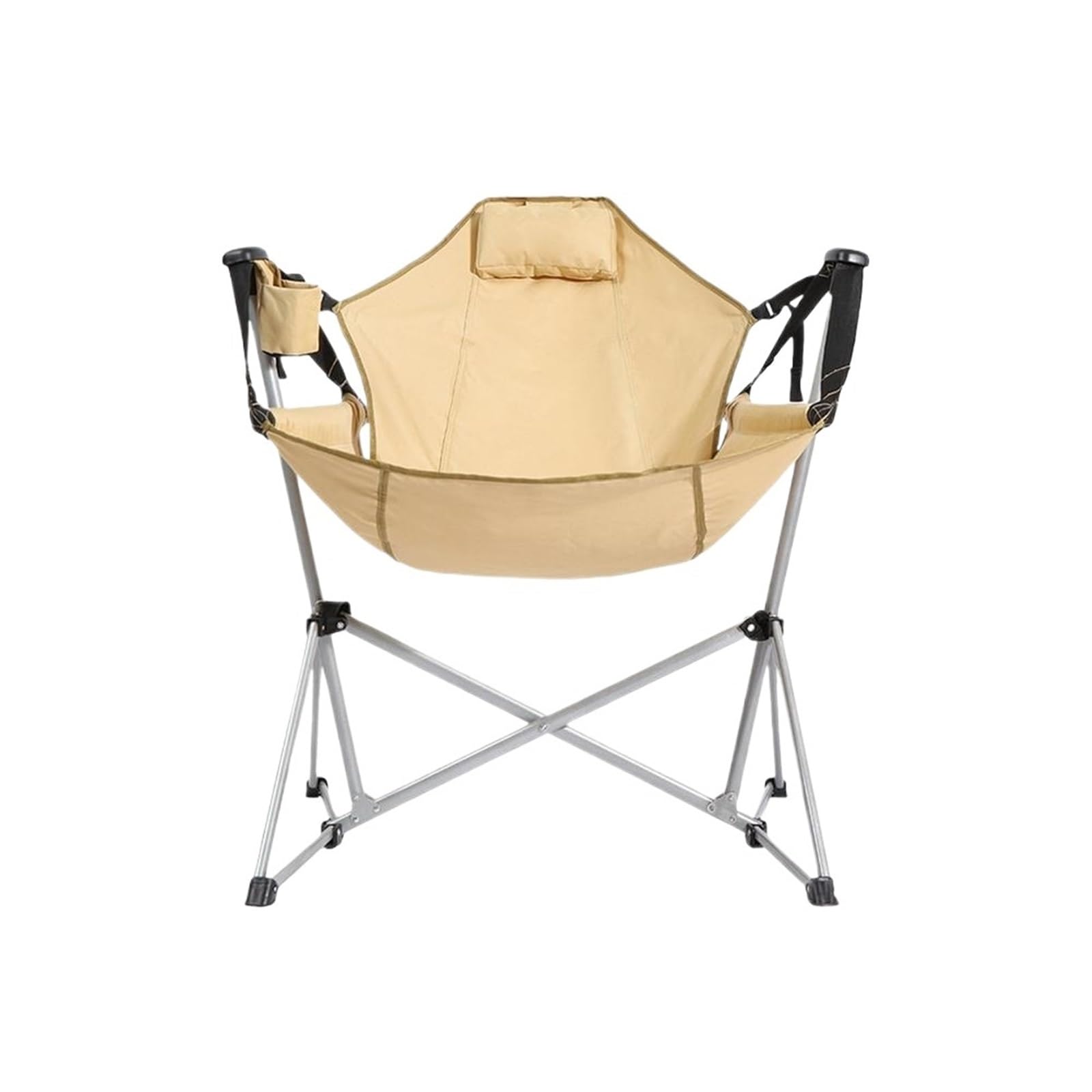 Silla De Pesca Sedia da campeggio Sedia a dondolo for il tempo libero Sedia a dondolo pieghevole con schienale alto Sedia a dondolo da campeggio Sedie oscillanti da giardino Sedia pieghevole Para Pes