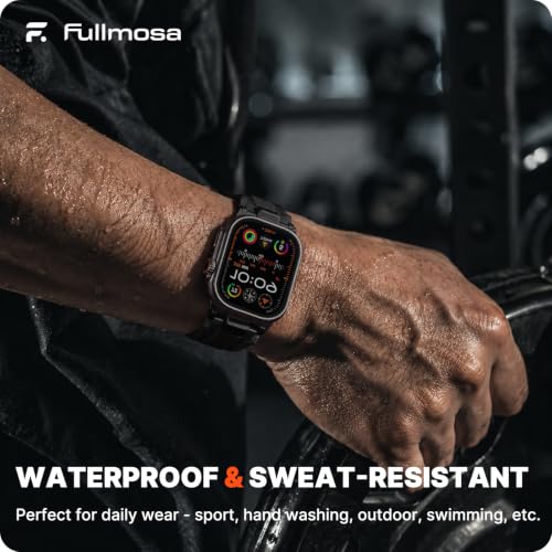 Image of Fullmosa Soft TPU Strap for Apple Watch 49 (Ultra 3 /2 /1) 46 45 44mm