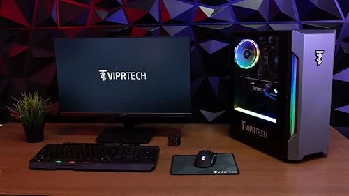 Miniatura 2 de ViprTech Rebel 3.0 Gaming PC - AMD Ryzen 5 (4.2Ghz Turbo), RTX 3060 12GB, 32GB DDR4 3200, 1TB NVMe SSD, Bluetooth, listo para VR, transmisión, RGB,