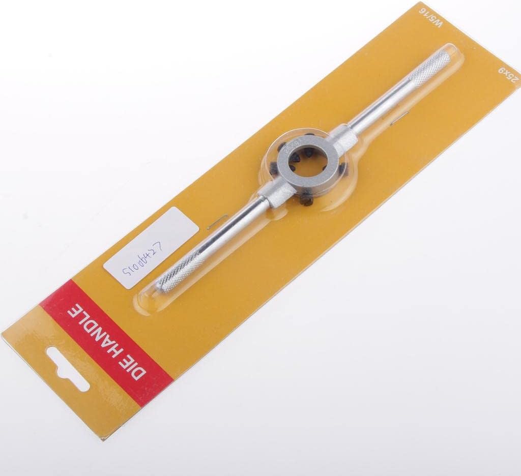 The Style Sutra® Die Stock Holder Thread Tap Wrench Round Handle Bar Tools 20mm L 205mm | 1X Die Stock Holder