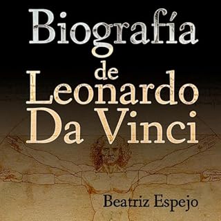 Diseño de la portada del título Biograf&iacute;a de Leonardo Da Vinci