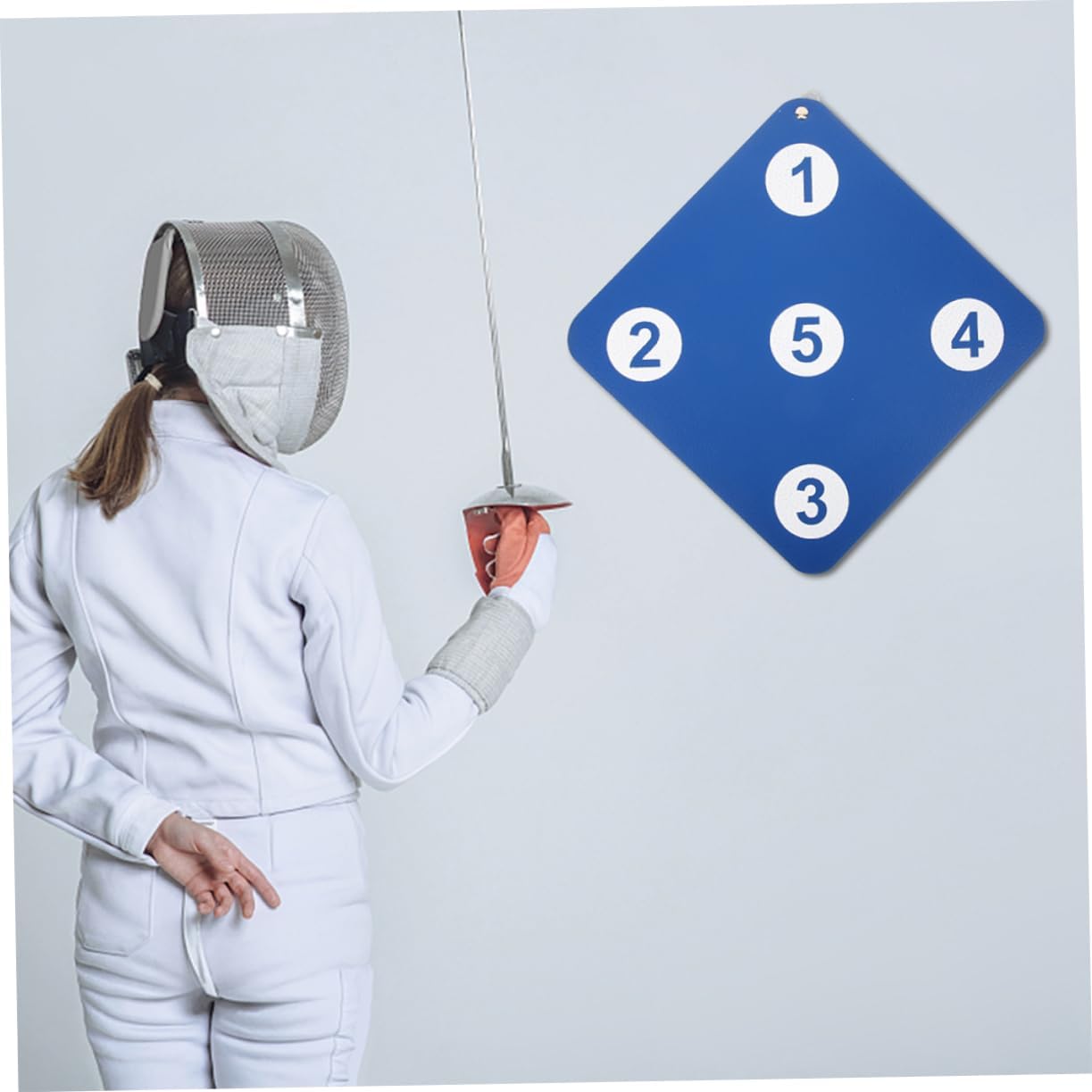 2pcs Fencing Training Target Wall-Mounted Dual-Sided Practice Tool for Boys and Girls and Adults Fencing Supplies