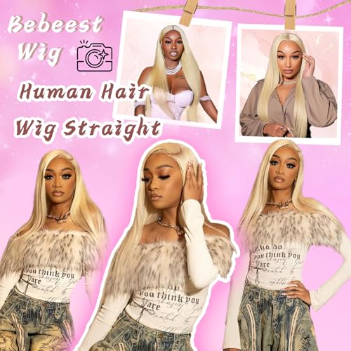 Bebeest 613 Blonde 13x6 Lace Front Wig — 30" Straight