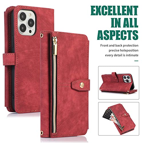 Housse en cuir rouge iPhone XR protection intégrale premium - 2