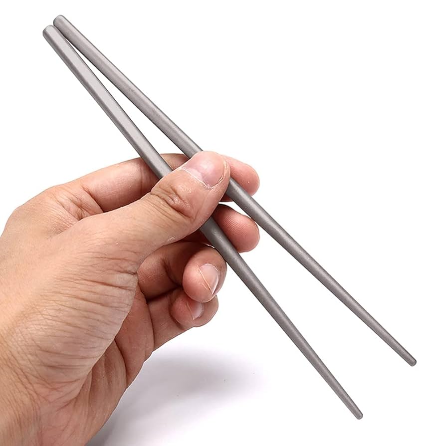 箸　チタン　バーベキュー　キャンプ　登山　アウトドア チタン箸 アウトドア箸 キャンプ バーベキュー 直火焼 耐熱 滑り