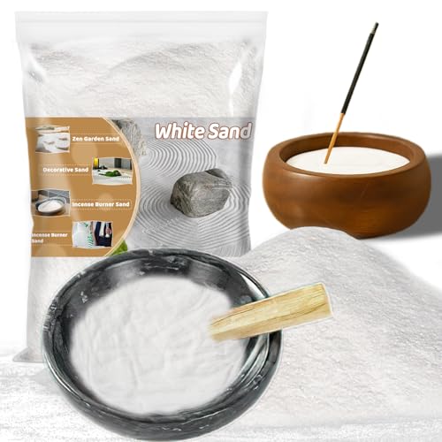 MAQIHAN Fine White Sand for Incense Holders - Fine Sand