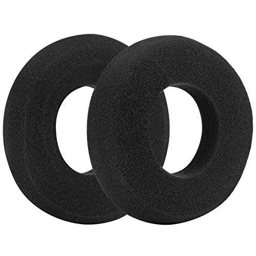 Almohadillas de espuma de reemplazo Geekria Comfort para audífonos GRADO SR80i, SR80, SR60i, SR60, SR225i, SR225, SR125i, SR125, RS2i, RS1i, GS1000i (Negro) miniatura 2
